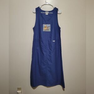 Vintage Disney Whinny The Pooh Maxi‎ Dress